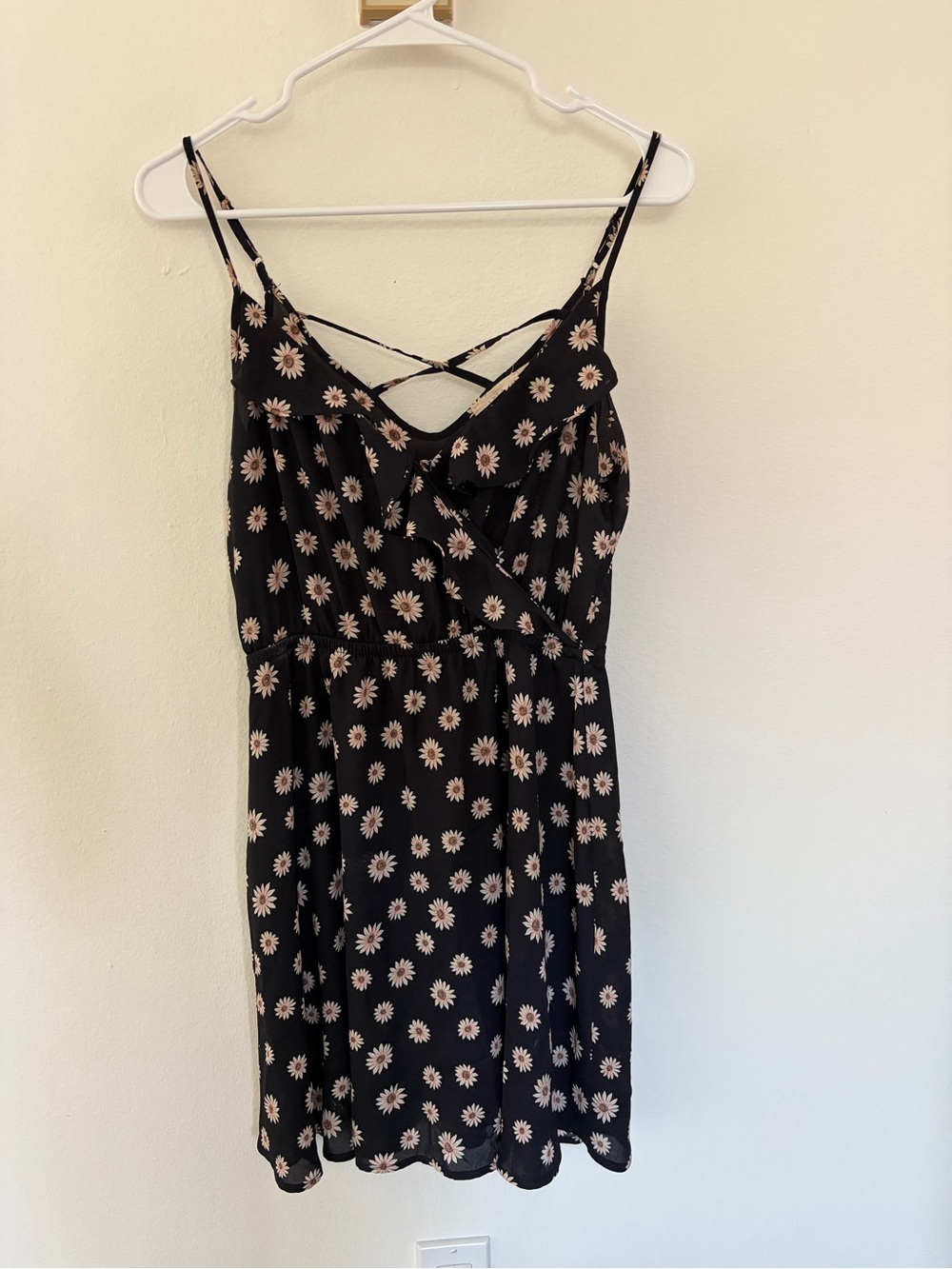 Daisy Chiffon Mini Dress - Picture 2 of 2